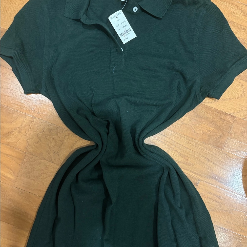 Brooks Brothers Dark Green Polo Dress (Kids XL)